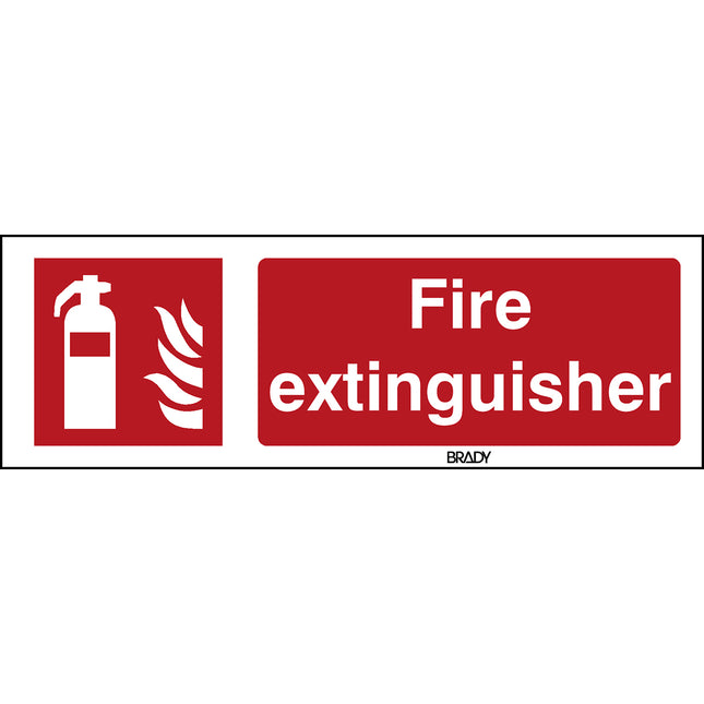 ISO Safety Sign  Fire extinguisher