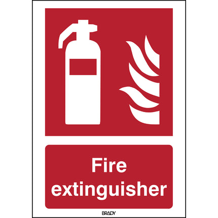 ISO Safety Sign  Fire extinguisher