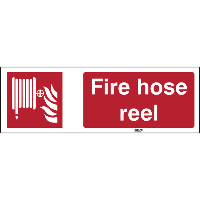 ISO Safety Sign  Fire hose reel