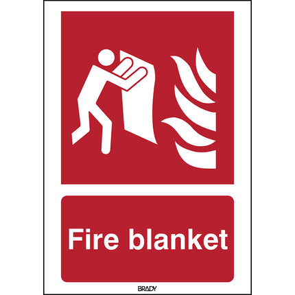 Fire Blanket  Safety Sign  ISO7010