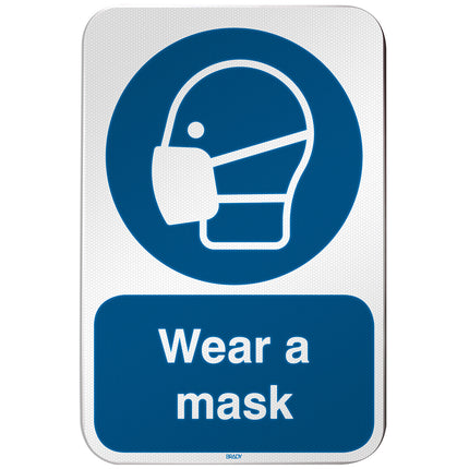 ISO Safety Sign  Wear a mask