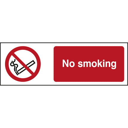 ISO Safety Sign  No Smoking
