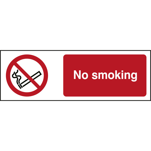 ISO Safety Sign  No Smoking