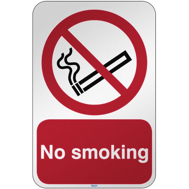 ISO Safety Sign  No smoking