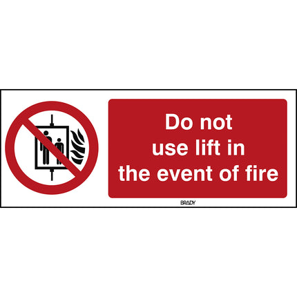 Glowinthedark safety sign