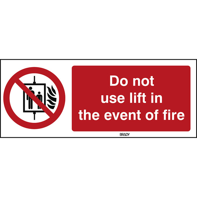 Glowinthedark safety sign