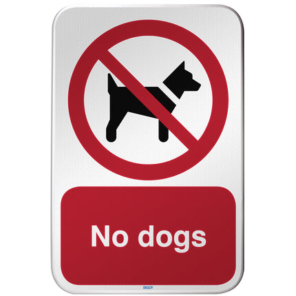 ISO Safety Sign  No dogs