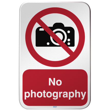 ISO Safety Sign  No photography
