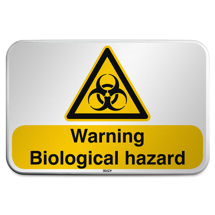 ISO Safety Sign  Warning Biological hazard