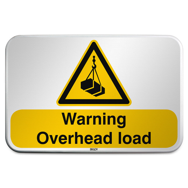 ISO Safety Sign  Warning Overhead load