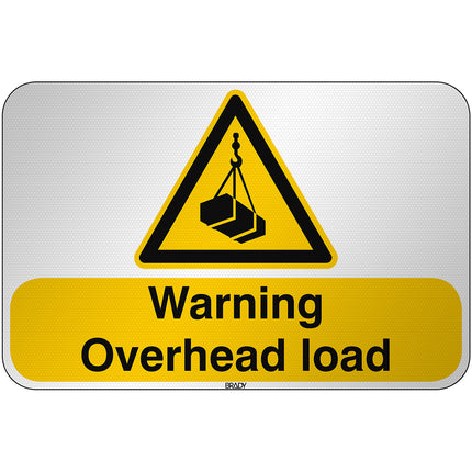 ISO Safety Sign  Warning Overhead load