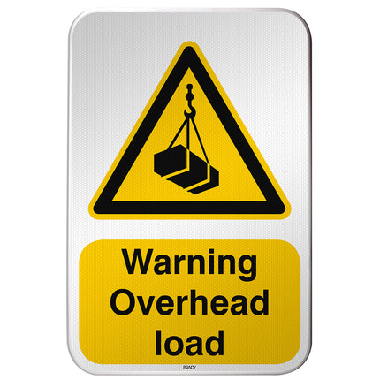 ISO Safety Sign  Warning Overhead load