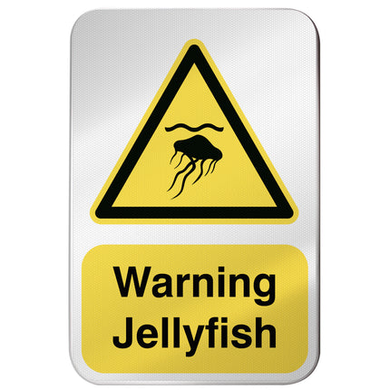 ISO Safety Sign  Warning Jellyfish