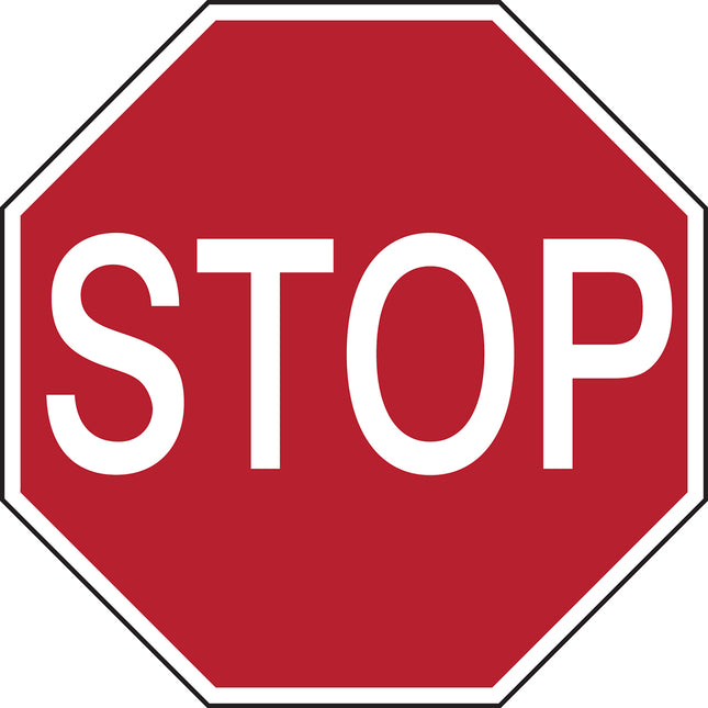 Floor Sign Stop