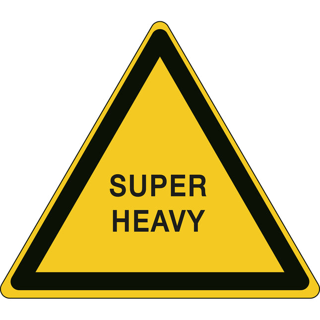 Transport Sign for Super Heavy load