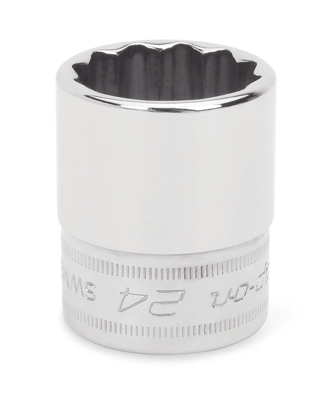 Snap-on 1/2" Drive 12-Point Metric 32 mm Flank Drive® Shallow Socket | SWM321