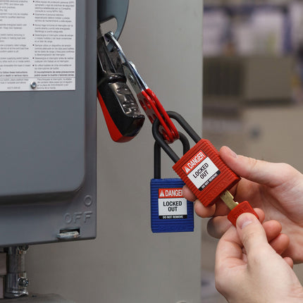 SafeKey Nylon Lockout Padlocks