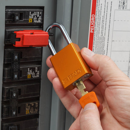 SafeKey Aluminum Lockout Padlocks