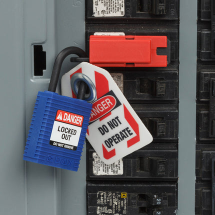 SafeKey Compact Nylon Lockout Padlocks