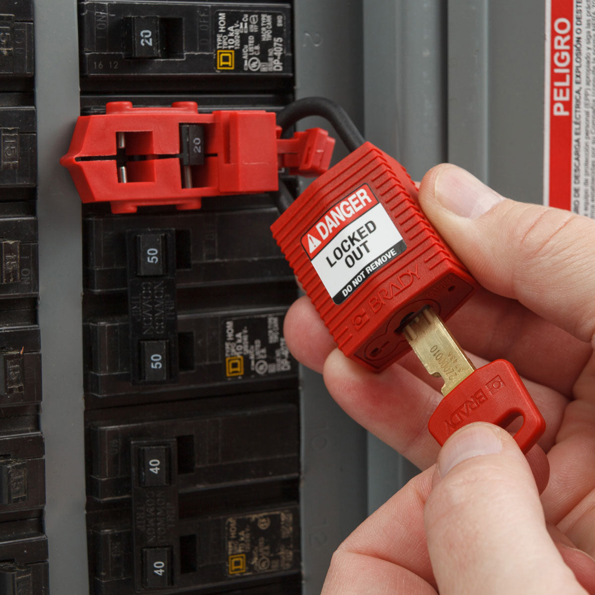 SafeKey Compact Nylon Lockout Padlocks – TOOLMART