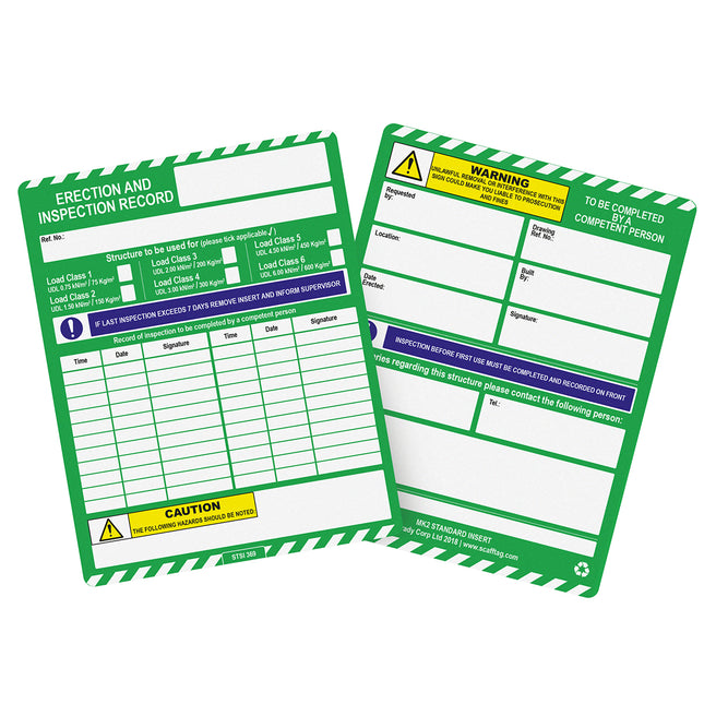Scafftag MK2 Insert