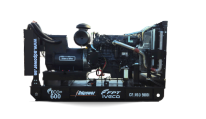 600 kVA Diesel Generator – Water Cooled, 400V, Silent & Open Canopy

