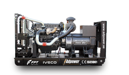 مولد ديزل 100 k.v.a – تبريد مائي، 400 فولت، بغطاء صامت ومفتوح (IA80)