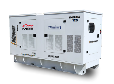 125 kVA Diesel Generator – Water Cooled, 400 Volt, Silent Type