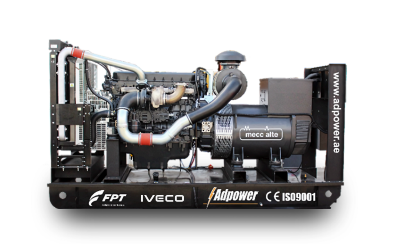 مولد ديزل 160 k.v.a – تبريد مائي، 400 فولت، خيارات صامتة ومفتوحة