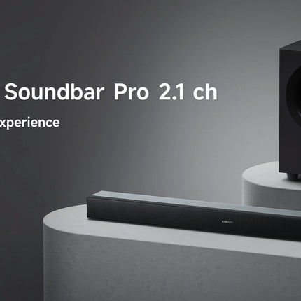 Xiaomi Soundbar Pro 2 1ch | Wireless Subwoofer Audio System