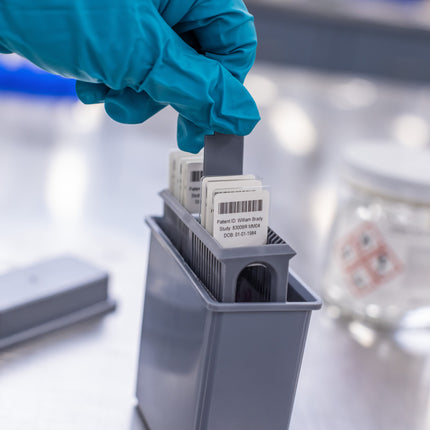 B33 Series Polyester Microscope Slide Laboratory Labels