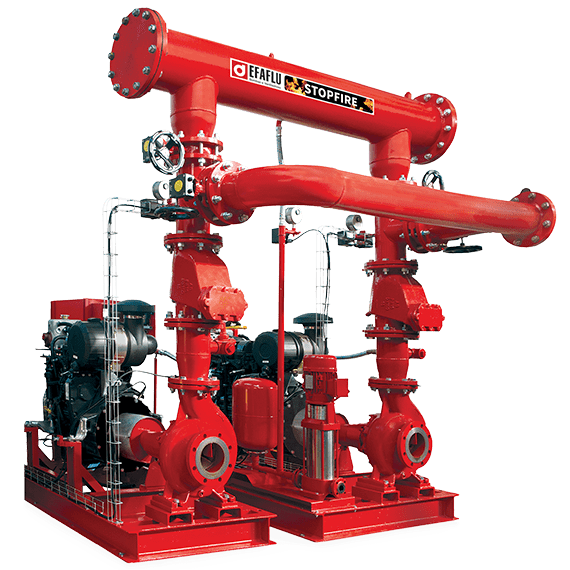 Efaflu STOP FIRE EN NE AP | Fire Fighting Pump System