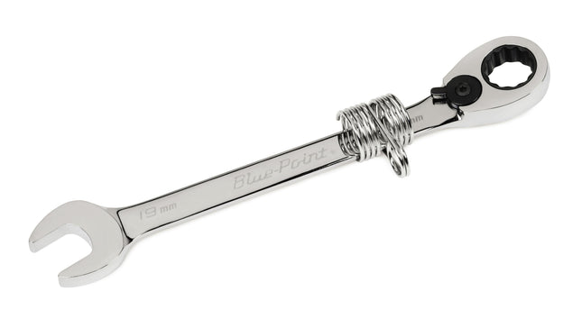 Snap-On Tools@Height 25 mm 12-Point Metric 15° Offset Ratcheting Combination Wrench (Blue-Point®) | THBOERM25