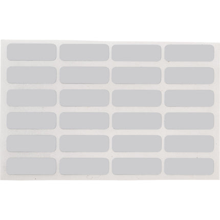 76 mm Core Metallised Glossy Polyester Rating Plate Labels