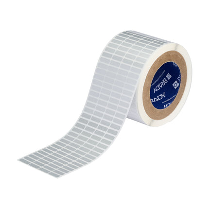 76 mm Core Metallised Glossy Polyester Rating Plate Labels