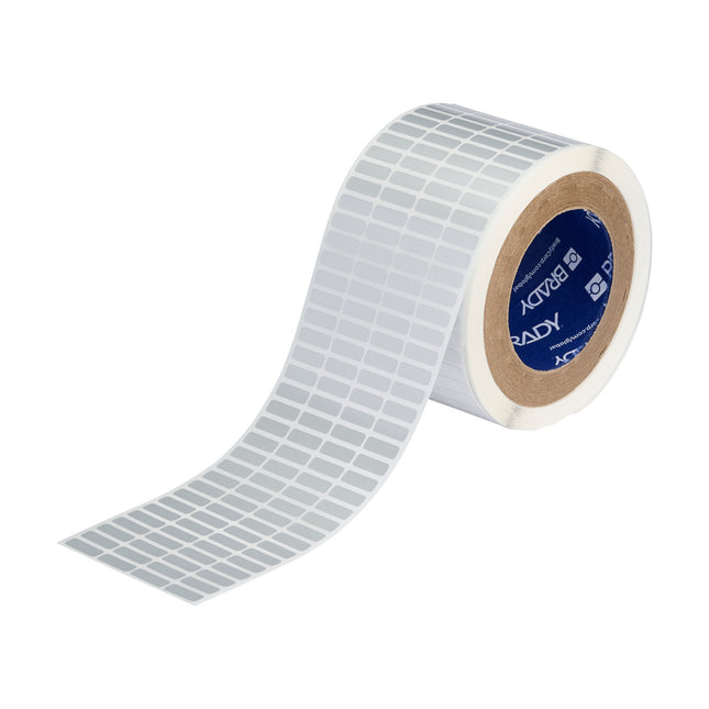 76 mm Core Metallised Glossy Polyester Rating Plate Labels