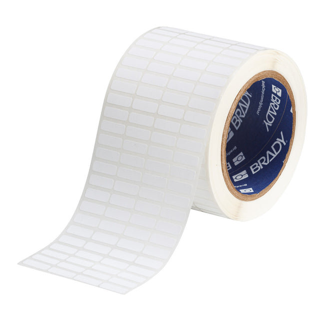 76 mm Core Matt White Polyester Labels with min 25 recycled content