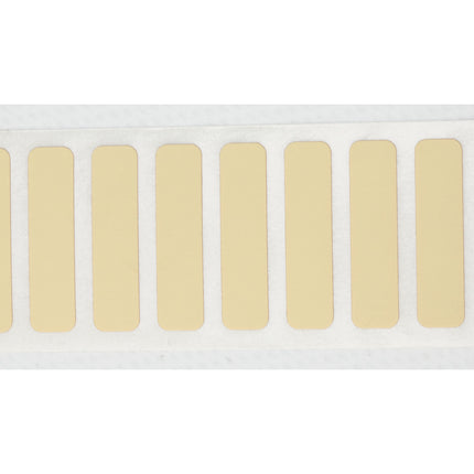 76 mm Core Matt Amber Polyimide Circuit Board Labels