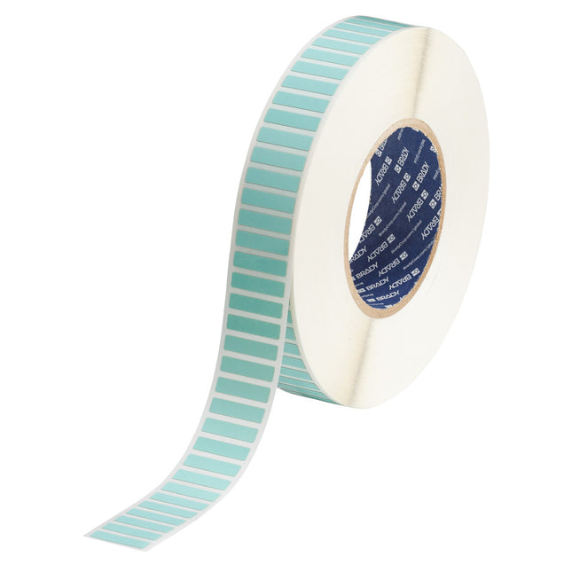 76 mm Core Glossy Light Green Polyimide Circuit Board Labels