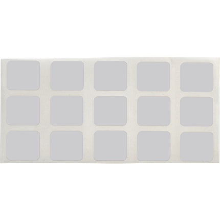 76 mm Core Satin Silver Polyester with Acrylic Adhesive Labels