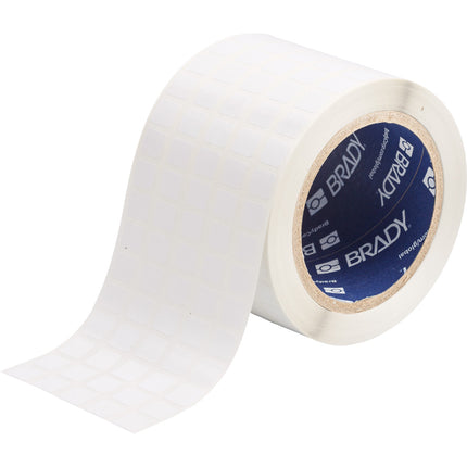 76 mm Core Glossy White Polyester Barcode and Solar Panel Labels