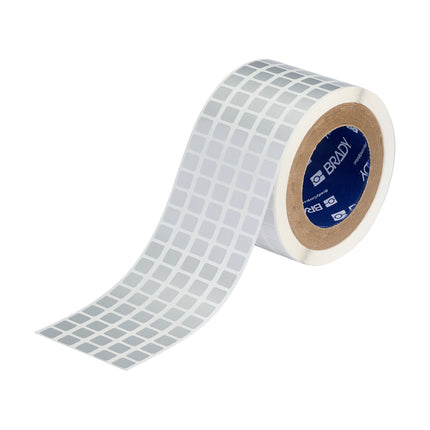 76 mm Core Metallised Glossy Polyester Rating Plate Labels