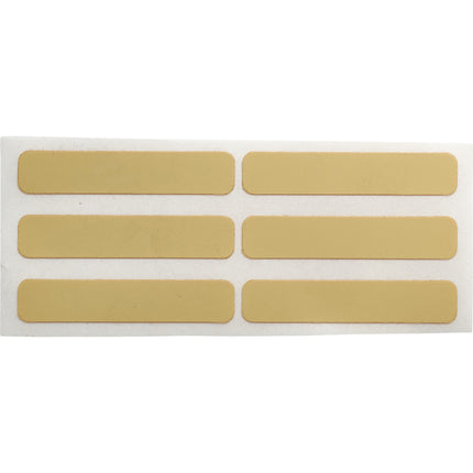 76 mm Core Matt Amber Polyimide Circuit Board Labels