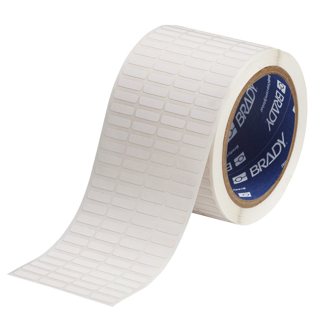 76 mm Core Matt White Polyester Labels with min 25 recycled content