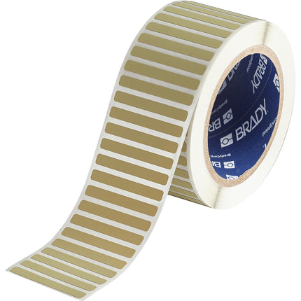 76 mm Core Matt Amber Polyimide Circuit Board Labels