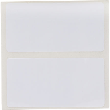 76 mm Core High Adhesion Glossy Polyester with Rubber Adhesive Labels