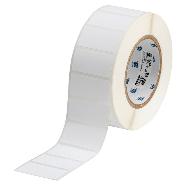 76 mm Core Matt White Polyester Barcode Labels