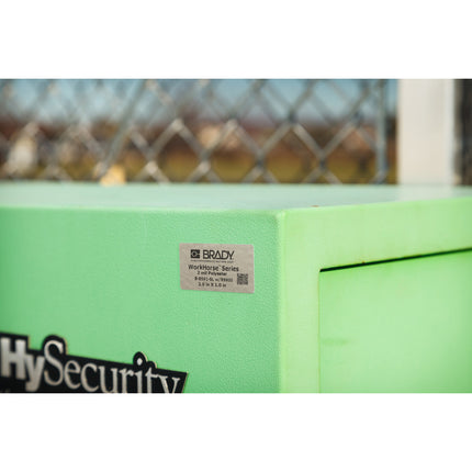 B30 Series Metallised Polyester Labels