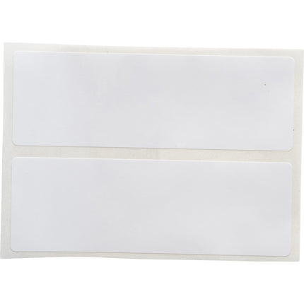 76 mm Core Metallised Matt Polyester Rating Plate and PCB Labels