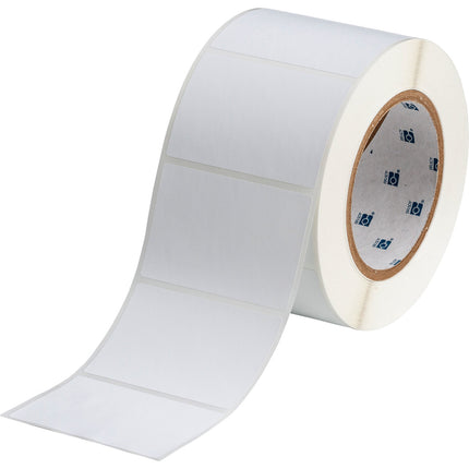 76 mm Core Matt White Polyester Labels with min 25 recycled content